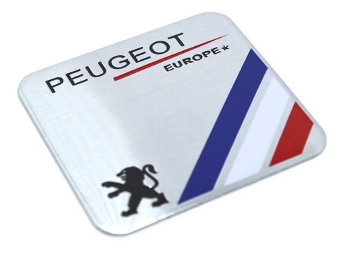 Logo Emblema Para Peugeot Europe 6x5.5cm