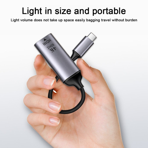 Portátil Tipo-c Usb C A /dp/mini Dp/vga Adaptador 4k 60hz