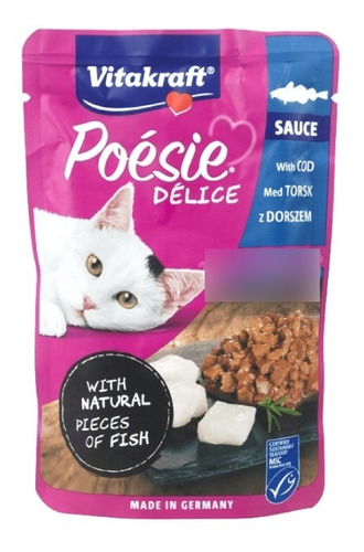 Alimento Húmedo Para Gatos Vitakraft Pescado (85 Gr)