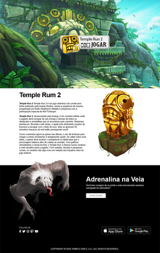 Instalação Temple Run 2 Ou Venda Do Código Fonte