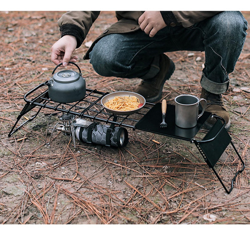 Camp Grill Table Multi Purpose Camping Parrilla De Cocina