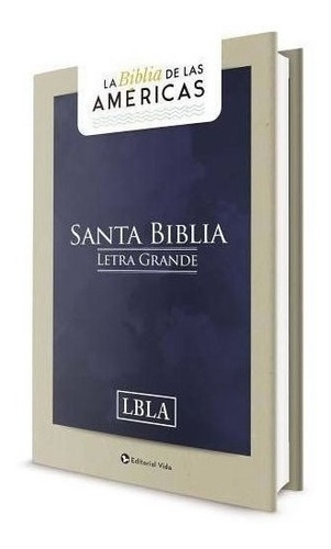 Biblia De Las Americas Letra Grande - Tapa Dura