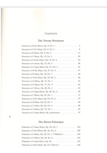 Nocturnes And Polonaises: Nocturnos Y Polonesas Para Piano., De Frederic Chopin. Piano Solo Editorial Dover Publications, Inc., Tapa Blanda En Inglés, 2021