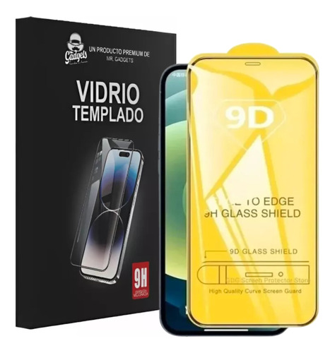 Mica 9d Cristal Templado 100 Piezas Mayoreo Para iPhone