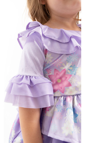 Disfraz De Princesa De Flores Little Adventures (talla