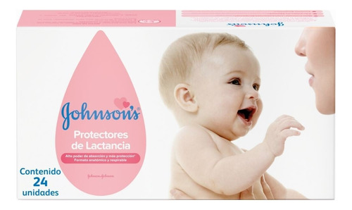 Protectores Johnson & Johnson Para Lactancia X24 Unidades