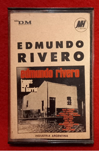 Edmundo Rivero Tangos Para Mi Barrio Cassette M Hall 1980.