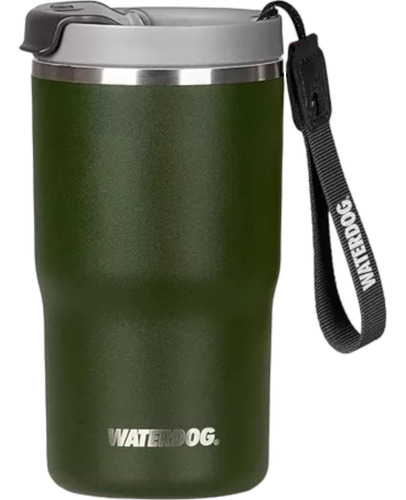 Vaso Termico Waterdog Clyde 480ml Ceramica Hermetico Verde