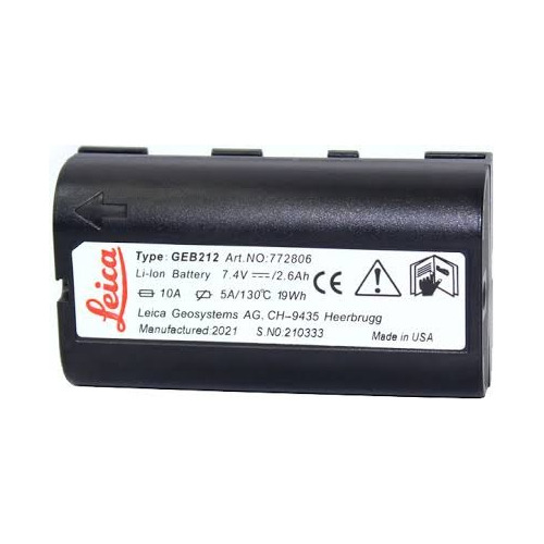 Bateria Leica Geb 212 Para Estação Total Com Frete Grátis