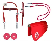 Comprar Kit Cabeçada Mangalarga Cabresto Rédea Protetor Manta Cavalo