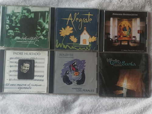 Pack 6 Cds Música Religiosa Originales Perfecto Estado