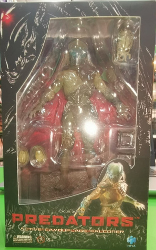 Predators - 1/18 Scale Active Camouflage Falconer Exclusive
