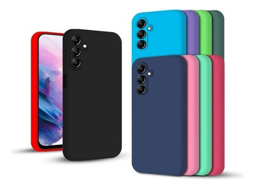 Capa Capinha Compatível Samsung A15 Proteção Aveludado