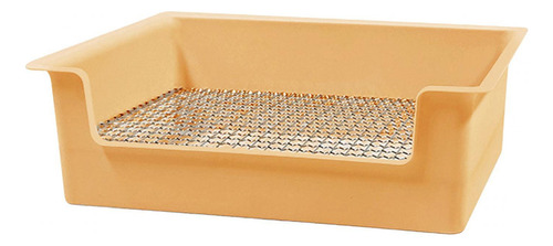 Arenero For Conejos Rectangular Con Rejilla Arenero Para
