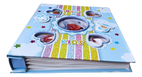 Album Foto Bebe Infantil Arcoiris Celeste 80 Fotos Celeste