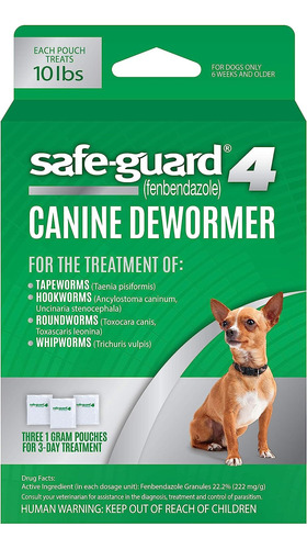 Safe Guard Canina Desparasitante Para Los Pequeños Perros (2