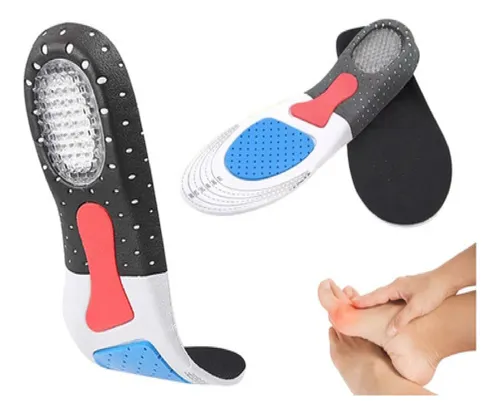 comprar Plantillas Gel Silicona Deportiva Espolón Calcáneo Fascitis