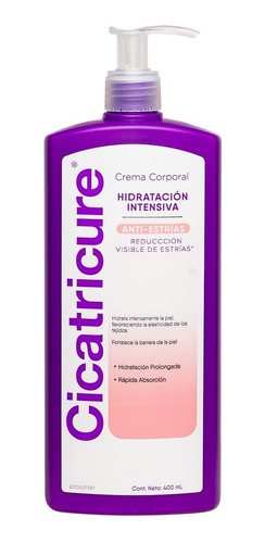 Cicatricure Crema Corporal Anti-estrías 400ml