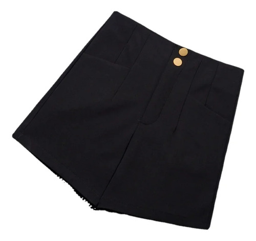 Pantalones Cortos Elásticos De Cintura Alta Para Mujer Para