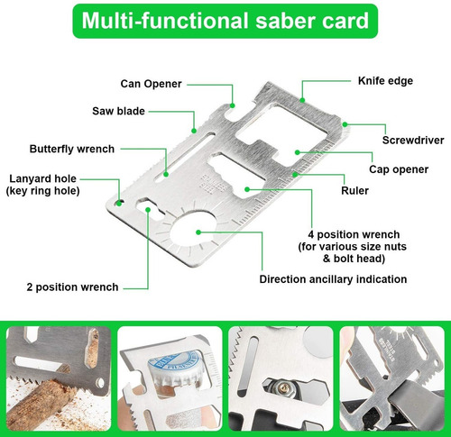 Kit De Supervivencia De Emergencia Reloj Multiherramienta 18