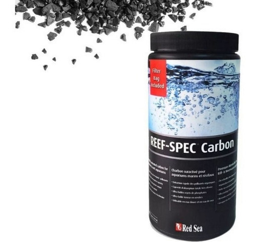 Carbón extra activado Red Sea Reef Spec Carbon, 250 g, 500 ml