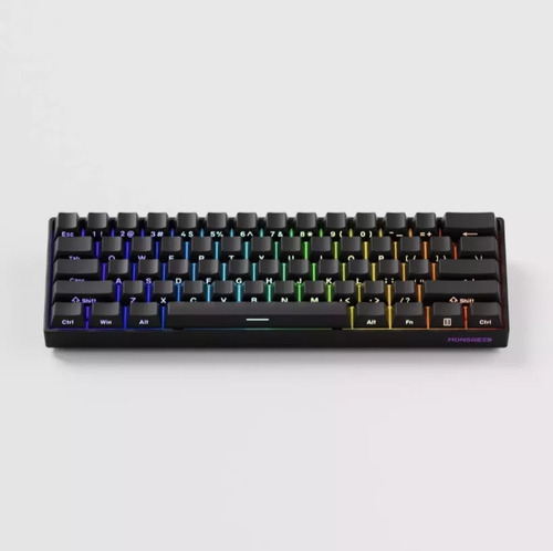 Teclado Magnético Akko Fun 60 Pro Novo!! Preto Inglês Us