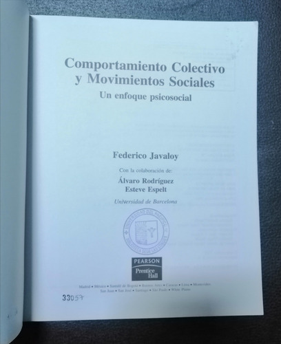 Comportamiento Colectivo Y Movimientos Sociales 