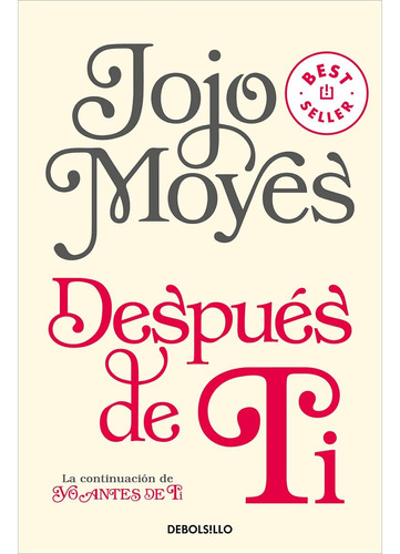 Libro Después De Ti De Jojo Moyes