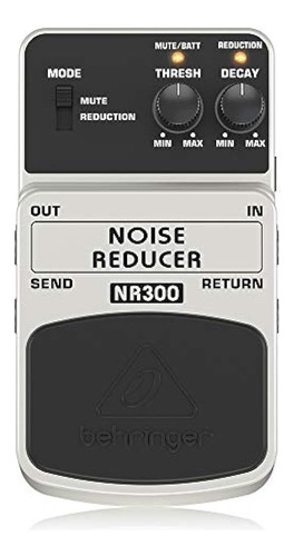 Behringer Reductor De Ruido Nr300 Pedal De Efectos De Instru