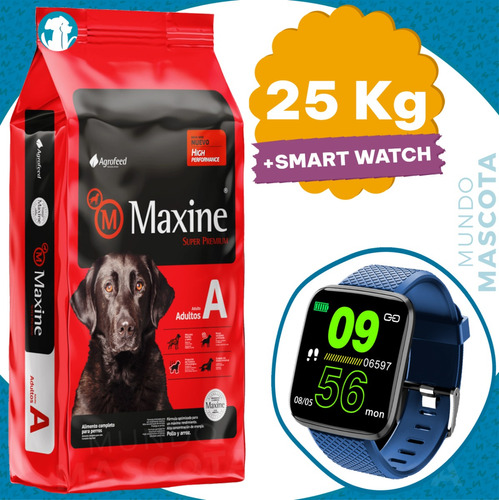 Alimento Maxine Dog Perro Adulto 25 Kg + Regalo + Envío