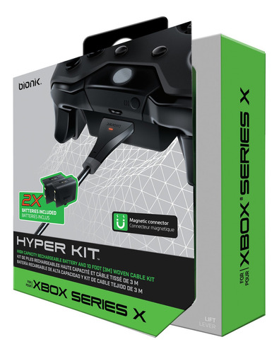 Baterías Recargables Para Xbox Series X & S Hyperkit Bionik