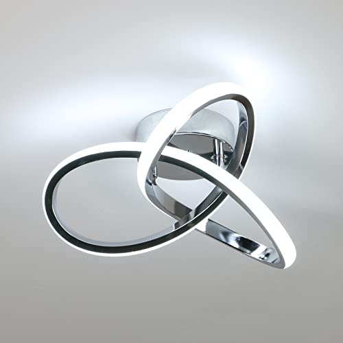 Lámpara De Techo Led 22w Diseño Espiral Moderno Lámp...
