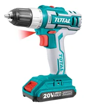Comprar Taladro Atornillador Inalámbrico De 3\u002F8 20v Total Tdli2002 Color Turquesa Frecuencia 50 60hz