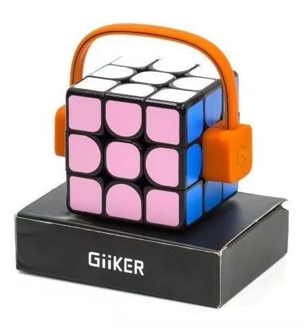 Cubo Mágico 3x3x3 Xiaomi Giiker Smart Bluetooth Magnético - R$ 240