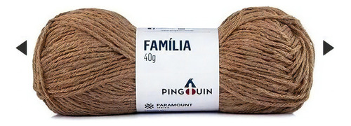 Lã Família 40g - Pingouin Cor 9756 - Granola