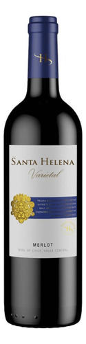 Caja De 12 Vino Tinto Santa Helena Varietal Merlot 750 Ml