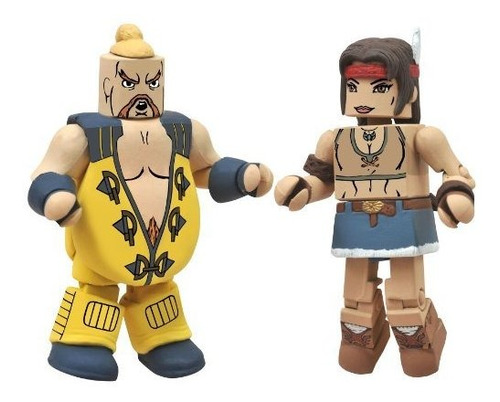 Diamond Select Toys Calle Fighter X Tekken Minimates Serie 2