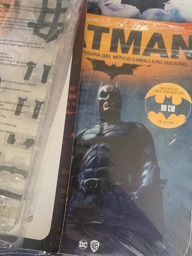 Cabeza Batman De Planeta Angostini Fascículos 1 Al 3. (Usado)