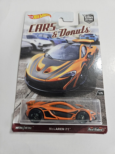 Hot Wheels Cars & Donuts Mc Laren P1