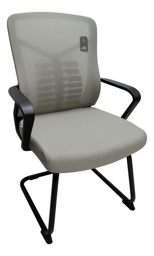 Cadeira Escritório Ergonômica Gogochair Fixa Premium Luxo Cor Cinza