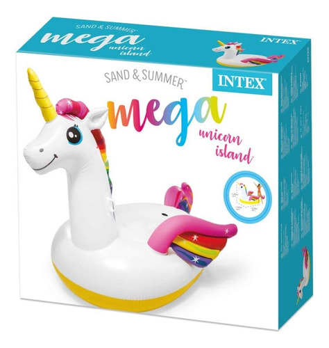 Unicornio Inflable Intex - Flotador Para Piscina