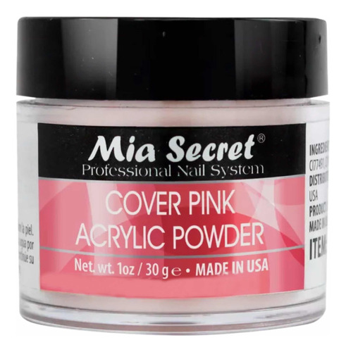 Mia Secret Cover Pink Polímero Uñas Acrílicas 30 Gr