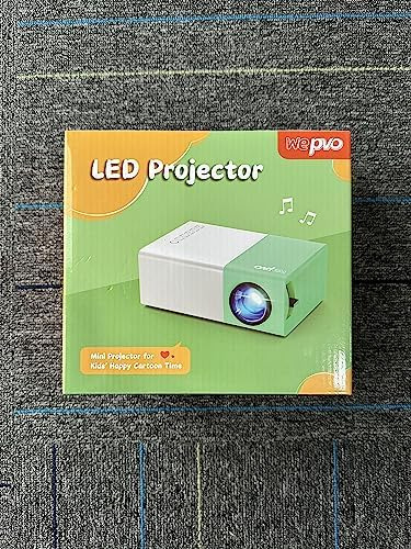 Wepvo Mini Projoror Para Kids Gift - Proyector De Películas