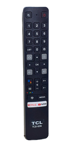 Control Remoto Para Televisor Tcl Tv Smart Tc0-036