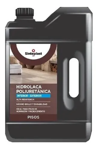 comprar Recufloor Hidrolaca Poliuretanica Sinteplast Alto Brillo 5lt