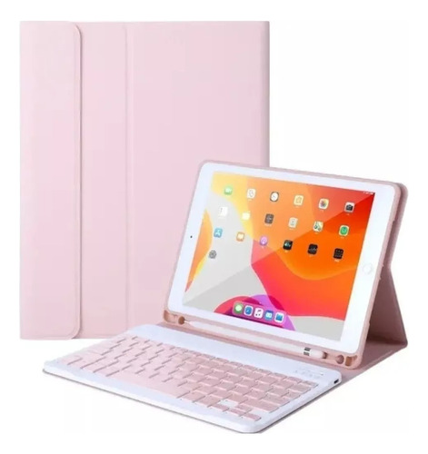 Forro Estuche Smart Case Con Teclado Bluetooth Para iPad