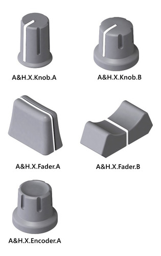 Knob Fader Fluor Allen & Heat Xone 23 X11u :: Refugio 3d