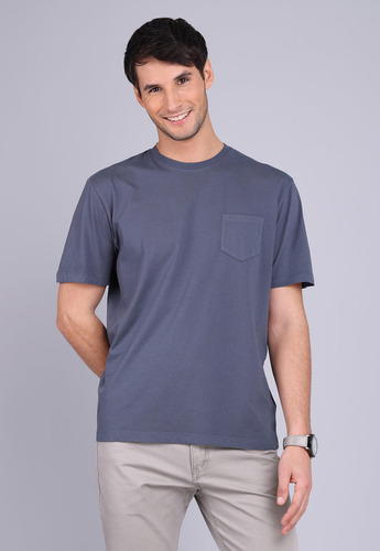 Polera Cuello Redondo Con Bolsillo Arrow Po3089snb