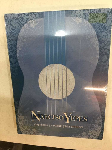 Narciso Yepes Caprichos Y Escenas Para Guitarra Cd Triple 