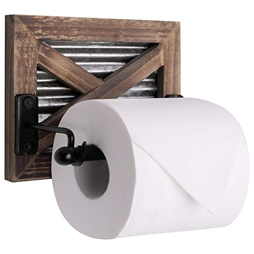 Soporte Rustico Para Papel Higienico